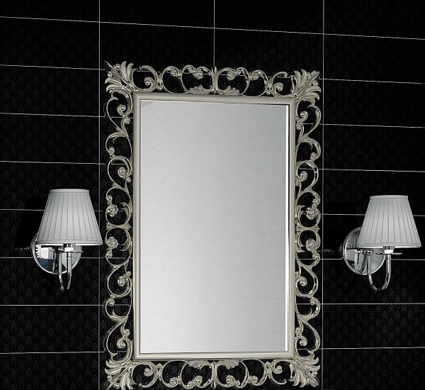 Бордюр Карандаш Бисер черный серебро 1,4х20