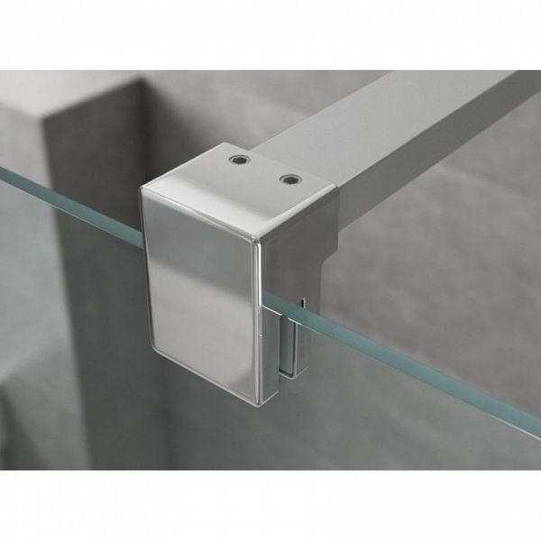 Душевой уголок Ambassador Abner 10011101R 90x90x200 профиль хром, стекло прозрачное