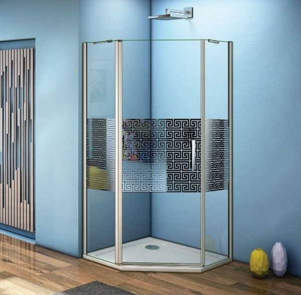 Душевой уголок GOOD DOOR Fantasy PNT-90-F-CH