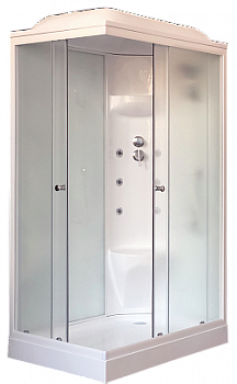 Душевая кабина Royal Bath 8120HP7-WC белое/матовое правая