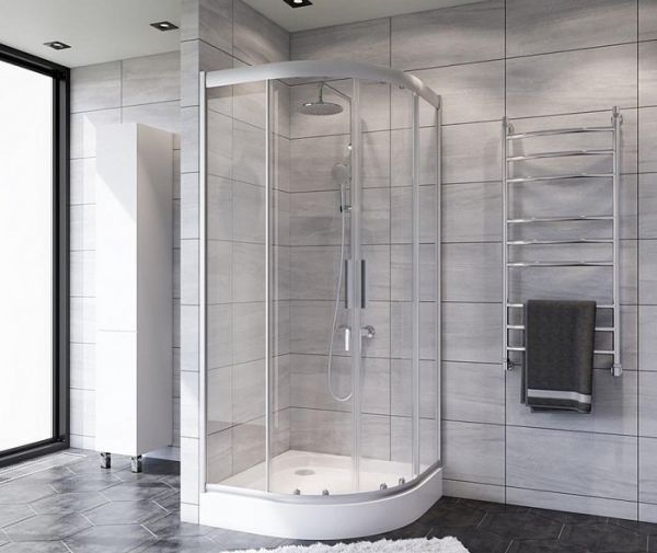 Душевой уголок Am.Pm Gem W90G-401-090WT 90х90 см стекло прозрачное