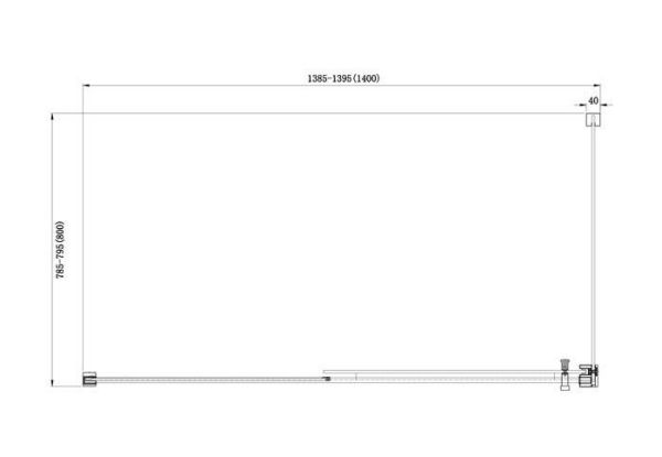 Душевой уголок Aquanet Delta NPE1131 140x80 см Душевой уголок Aquanet Delta NPE1131 140x80 см