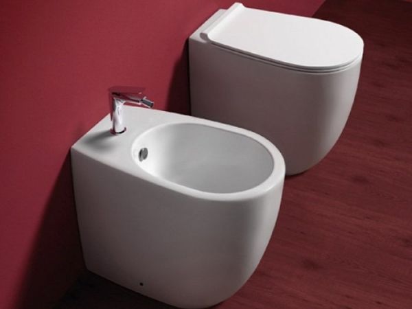 Унитаз приставной Simas Vignoni VI21bi безободковый высокий