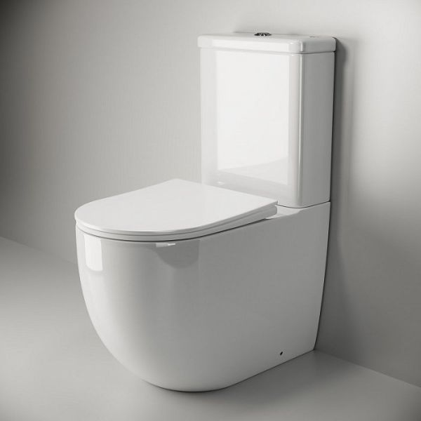 Унитаз-компакт Ceramica Nova Mia Rimless CN1801 крышка микролифт безободковый Унитаз-компакт Ceramica Nova Mia Rimless CN1801 крышка микролифт безободковый
