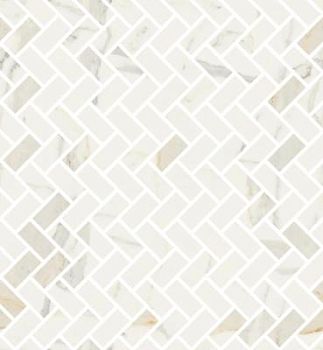 Bianco Calacatta Mosaico Lisca 30x32