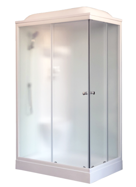 Душевая кабина Royal Bath 8120HP6-WC белое/матовое левая