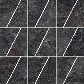 Dark Mosaico Trapezio 30x30