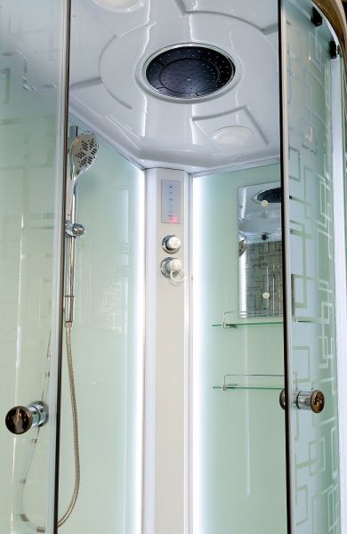 Душевая кабина Deto ЕМ1511 R LED