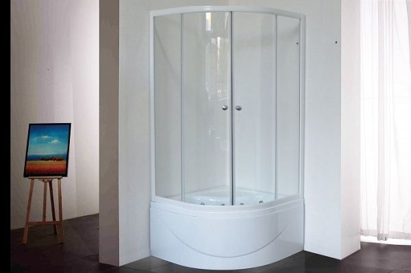 Душевой уголок Royal Bath 90BK-T прозрачное