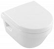 Унитаз подвесной Villeroy & Boch Architectura Plus 4687HR01 безободковый с микролифтом