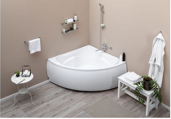 Акриловая ванна Aquanet Flores 150x150 Акриловая ванна Aquanet Flores 150x150