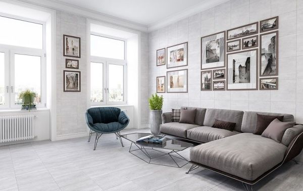 Керамогранит Concretewood серый 42х42