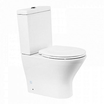 Унитаз-компакт BelBagno Acqua BB340CPR безободковый P-trap
