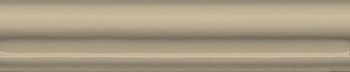 Бордюр Багет Клемансо беж темный 3х15