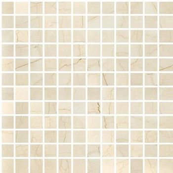 Crema Avorio Mosaico 2.5x2.5 Levigato 30x30