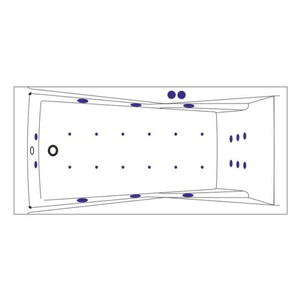 Акриловая ванна Excellent Palace Ultra 180x80 WAEX.PAL18.ULTRA