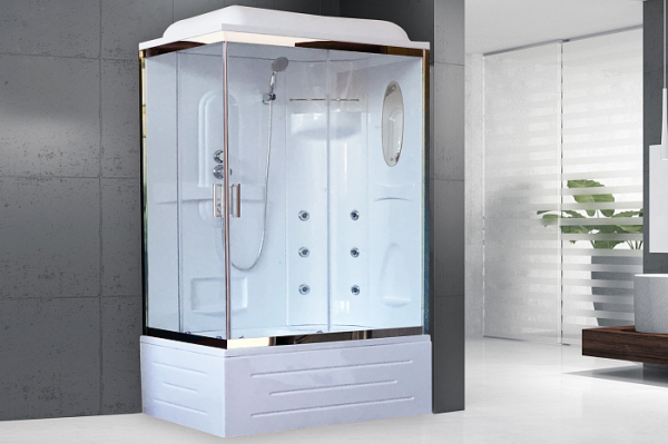 Душевая кабина Royal Bath RB 8100BP2-T-CH (прозрачное) R
