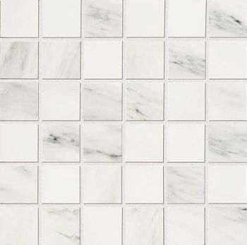 Mosaico Venato Bianco Lux 30x30