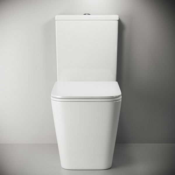 Унитаз-компакт Ceramica Nova Cubic Rimless CN1803 36 x 64 x 84 см напольный безободковый с бачком с сиденьем Soft Close Унитаз-компакт Ceramica Nova Cubic Rimless CN1803 36 x 64 x 84 см напольный безободковый с бачком с сиденьем Soft Close