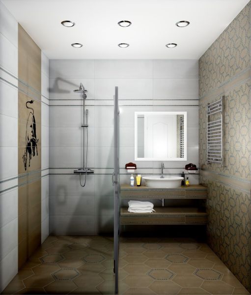 Керамогранит Раваль коричневый 29х33,4