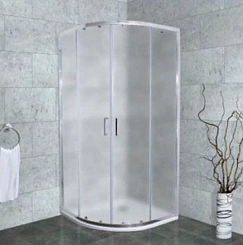 Душевой уголок Timo Altti-601 F Foggy Glass стекло матовое дымчатое 100x100x190 см