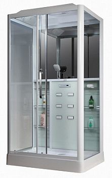 Душевая кабина Loranto Selak CS 129 L 90x150x215 см белая