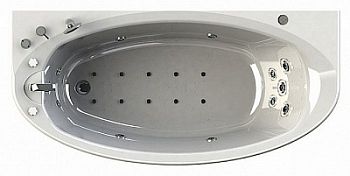 Акриловая ванна Radomir Неаполи Комфорт хром