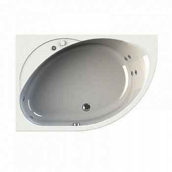Гидромассажная ванна Radomir Мелани левая, форсунки Chrome