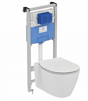 Комплект Ideal Standard Prosys Connect с подвесным унитазом и инсталляцией E211601