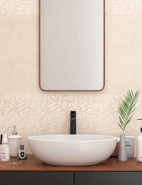 Плитка Liana milk бежевый 25х40