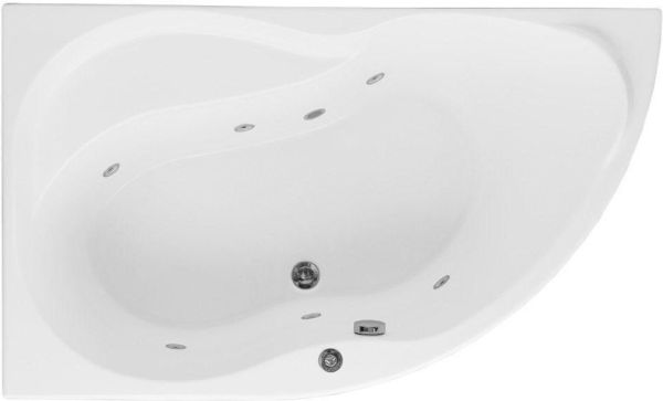 Акриловая ванна Aquanet Graciosa 150x90 L (каркас + смеситель Aquanet Practic 2 AF111-63B) Акриловая ванна Aquanet Graciosa 150x90 L (каркас + смеситель Aquanet Practic 2 AF111-63B)