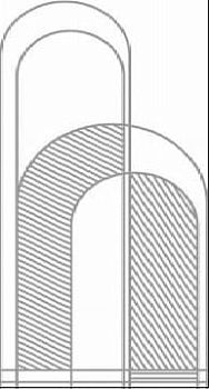 Ariana Nobile Decoro Archi B Soft Ret 120x280 Ariana Nobile Decoro Archi B Soft Ret 120x280