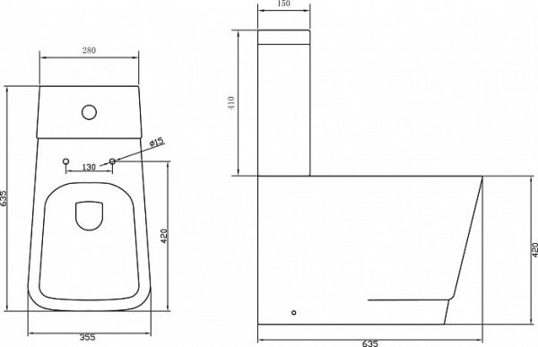 Унитаз-компакт BelBagno Romina BB121CP Унитаз-компакт BelBagno Romina BB121CP