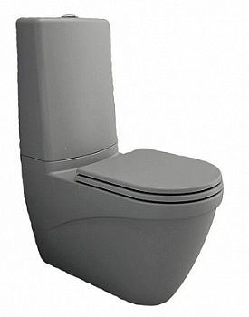 Унитаз-компакт Bocchi Taormina 1017-006-0129 серый