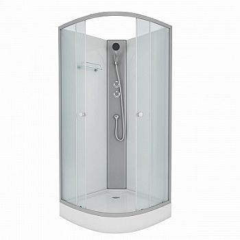 Душевая кабина Niagara Eco NG-4301-08BK 90x90x200 стекло матовое