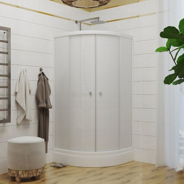 Душевой уголок Triton Стандарт 100х100 белый, Щ0000041040