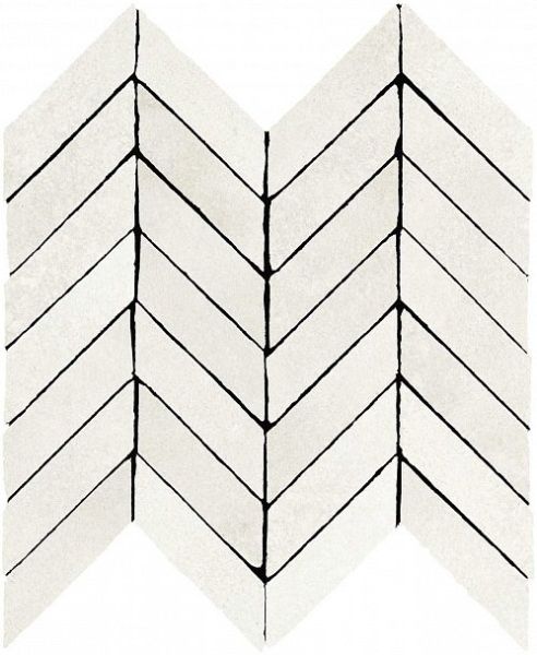 Мозаика Alchimia Spina White 30x37