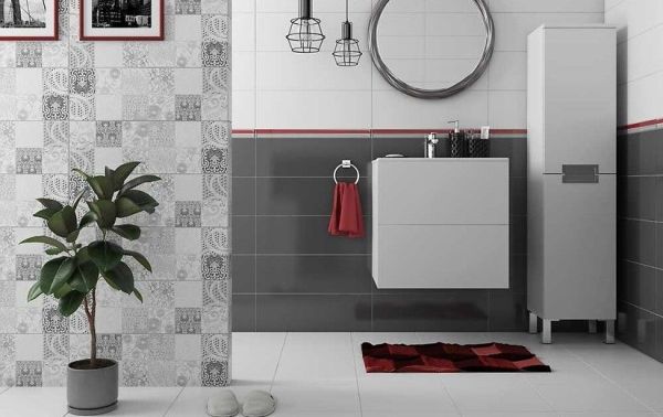 Плитка White белый матовый 20х60