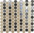 Мозаика Deco Patterns Drops A 30.1x29