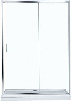 Душевая дверь Aquanet SD-1400A 140, прозрачное стекло