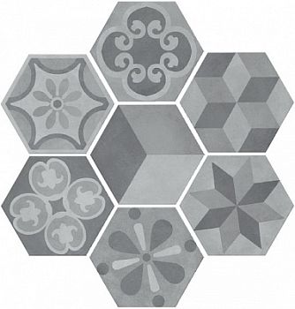 Керамогранит Пуату микс 20х23,1