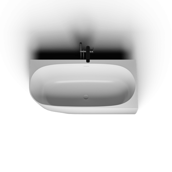 Ванна угловая Vate Oas Right 170x85  матовая