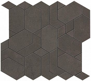 Керамогранит Boost Pro Tobacco Mosaico Shapes 31x33.5