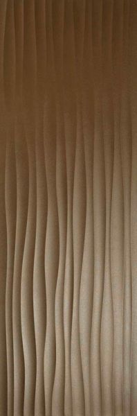 Плитка Eclettica Bronze Struttura Wave 3D 40x120