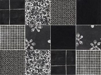 Mix 2 Black 30x30