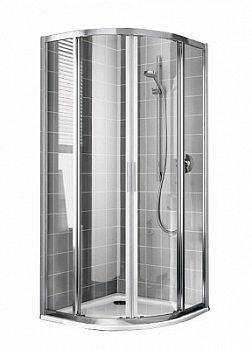 Душевой уголок Kermi Cada Xs CKR5010020VPK 100x100 см стекло прозрачное профиль хром