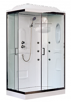 Душевая кабина Royal Bath RB 8120HP2-T-CH (прозрачное) R