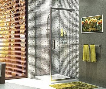 Душевой уголок с универсальной распашной дверью Wasserkraft Berkel 48P03