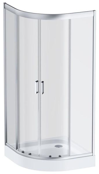 Душевой уголок Am.Pm Gem W90G-401-100WT 100х100 см стекло прозрачное