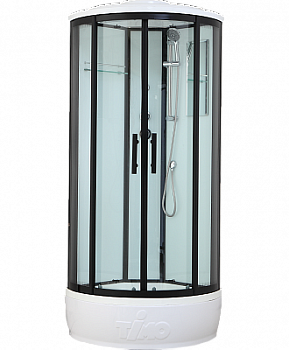 Душевая кабина Timo Standart T-6680 Black 80x80x220